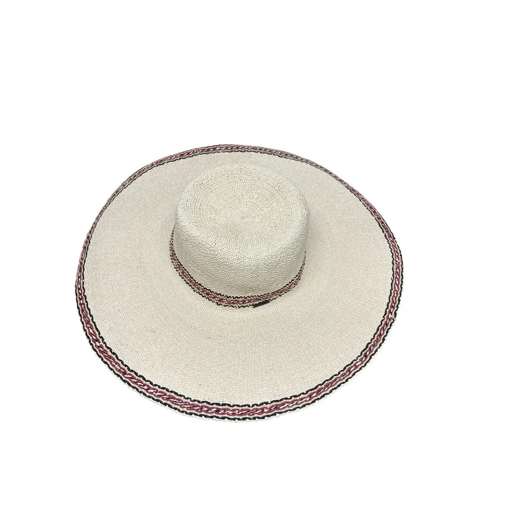 Roxy Under The Coconuts‎ Straw Sun Hat Cruise Resort Beach Travel Wear Small/Med